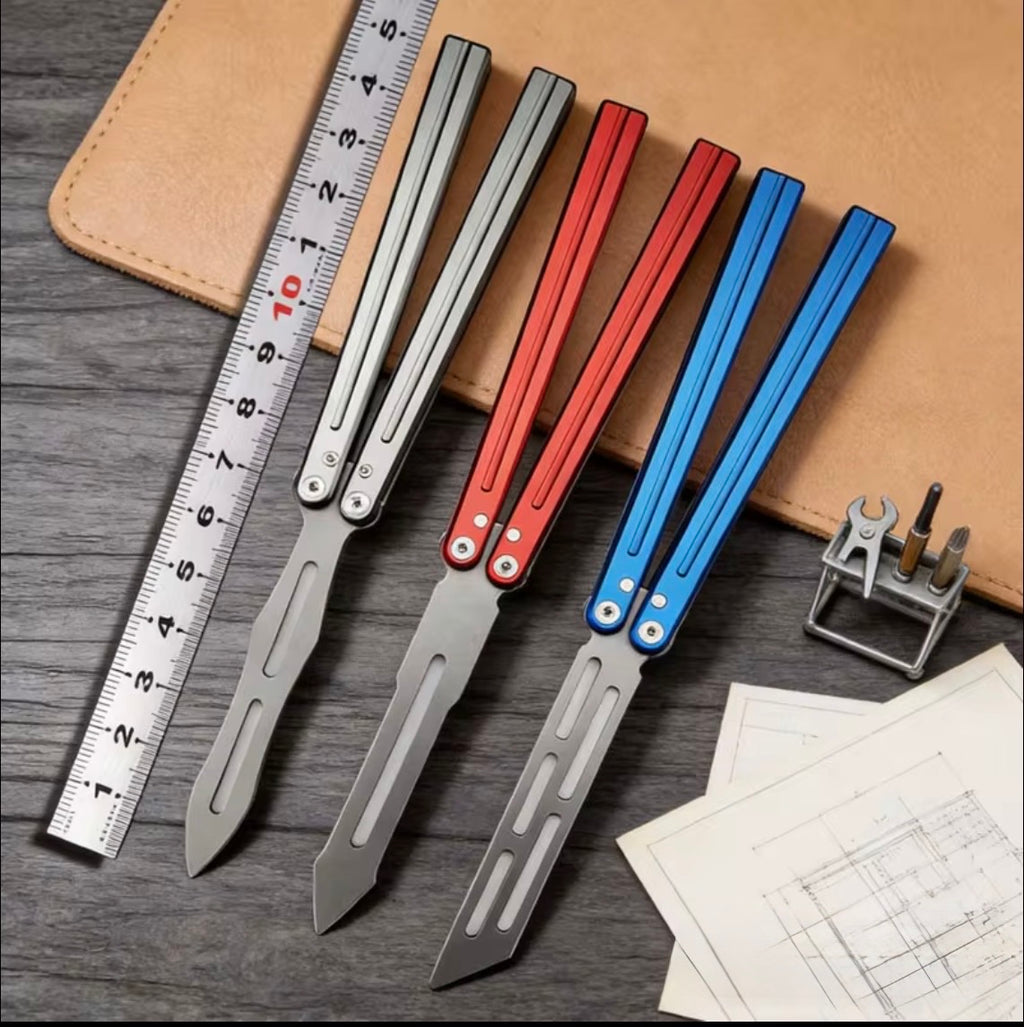 Butterfly BALISONG Trainer THE ALUMIS ranges PREMIUM QUALITY Free Shipping COMING SOON