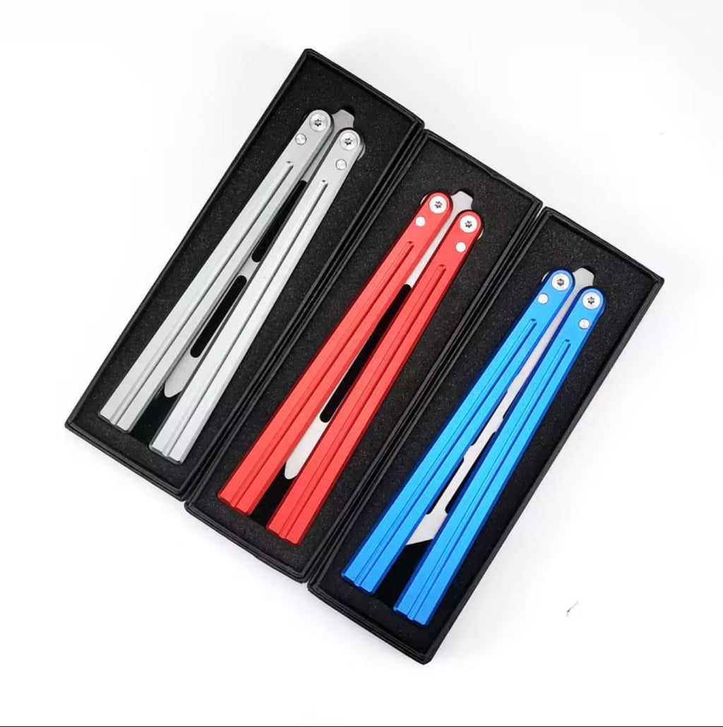 Butterfly BALISONG Trainer THE ALUMIS ranges PREMIUM QUALITY Free Shipping COMING SOON