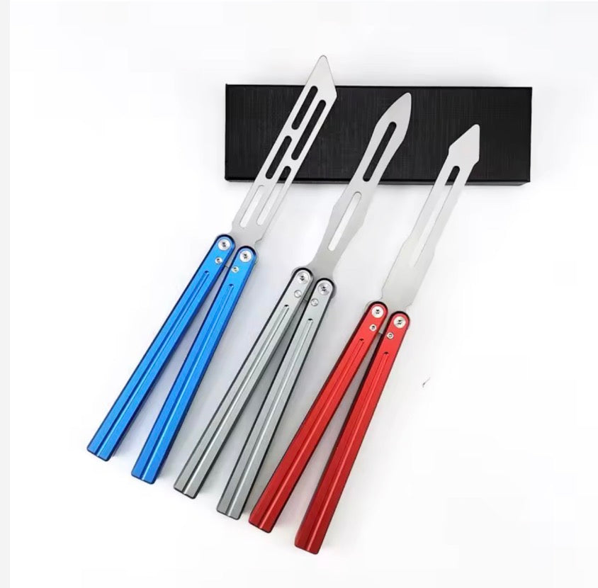 Butterfly BALISONG Trainer THE ALUMIS ranges PREMIUM QUALITY Free Shipping COMING SOON