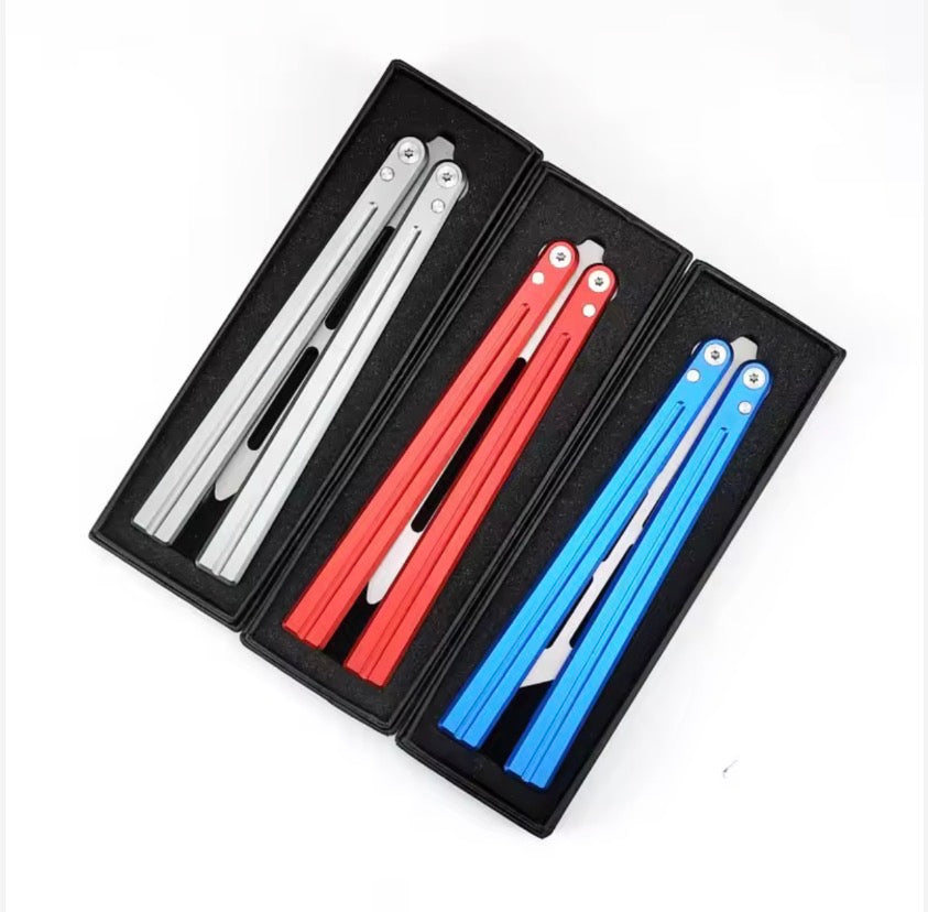 Butterfly BALISONG Trainer THE ALUMIS ranges PREMIUM QUALITY Free Shipping COMING SOON