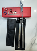 Butterfly Safe Balisong Trainer "GREY” SEA MONSTER PREMIUM QUALITY Free Shipping