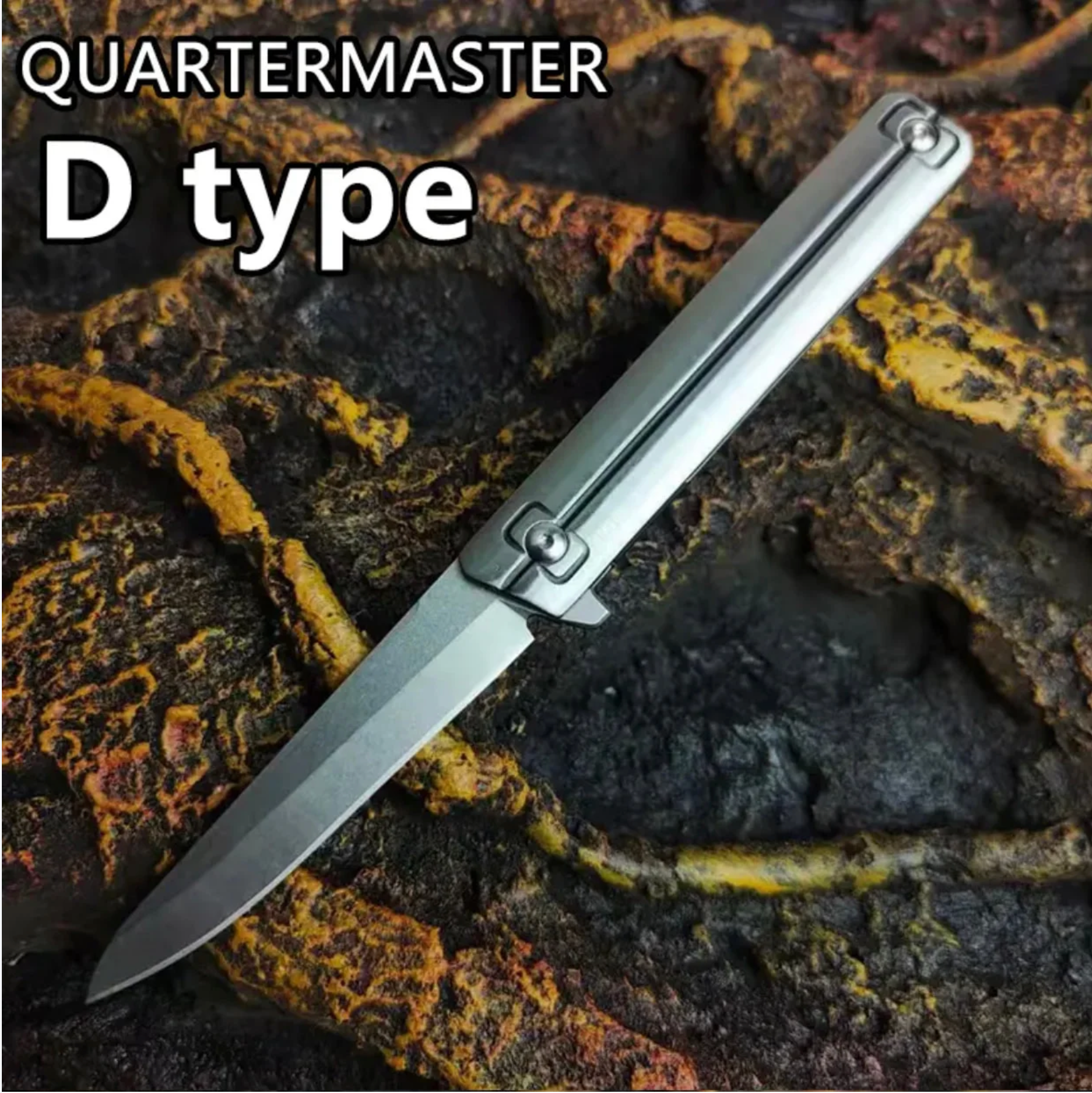 Portable EDC pocket folding knife Blade D&T style, D2steel high hardness AGE 18+ only FREE SHIPPING