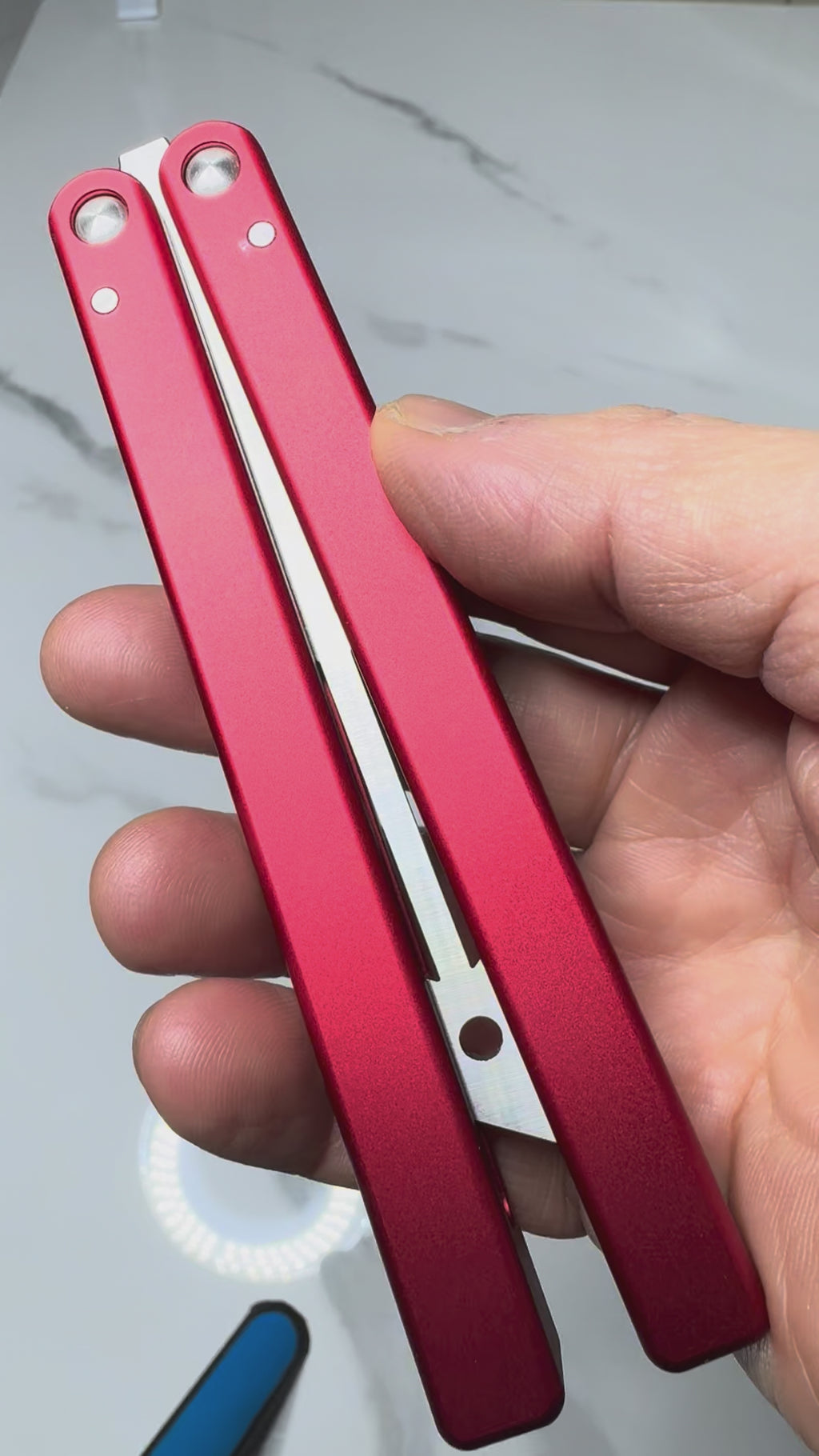 Butterfly Safe Balisong Trainer “RED MACKEREL" PREMIUM QUALITY Free Shipping