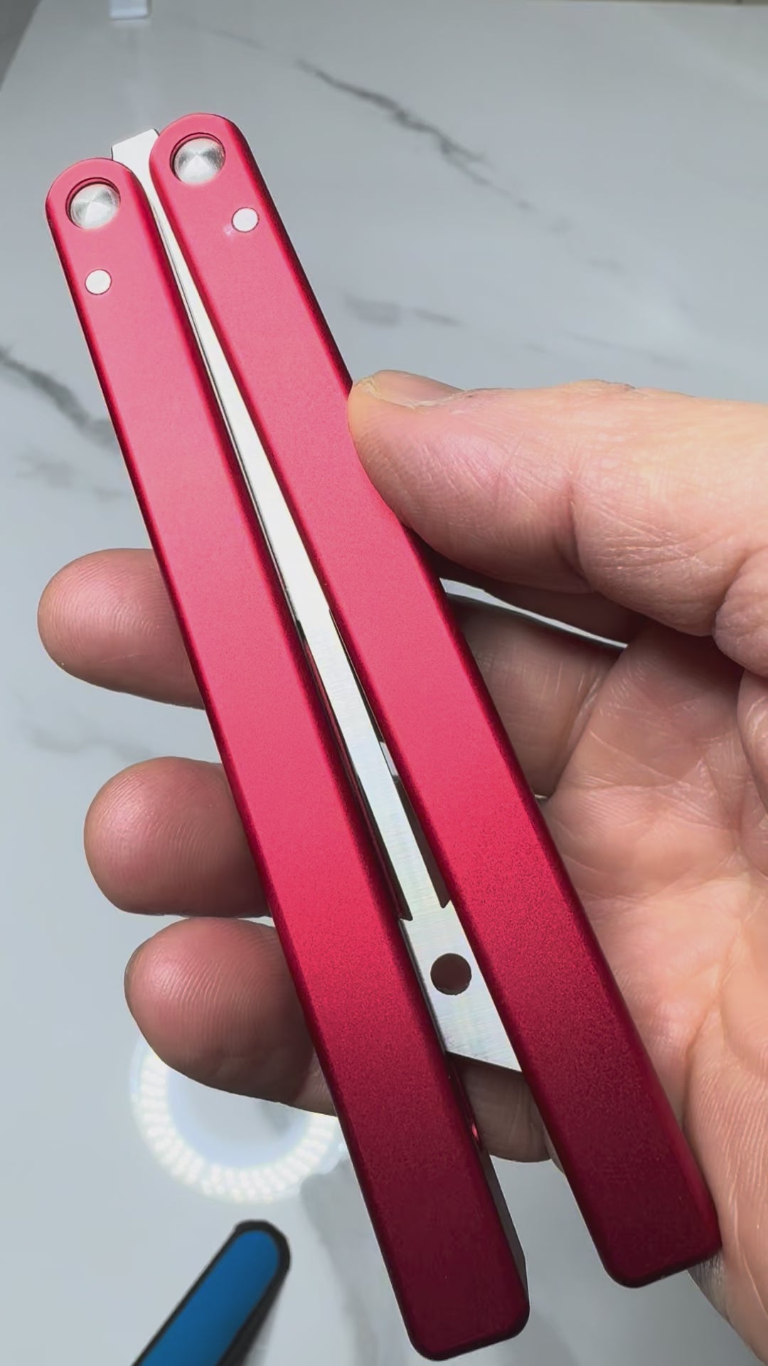 Butterfly Safe Balisong Trainer “RED MACKEREL" PREMIUM QUALITY Free Shipping